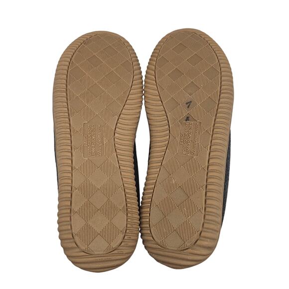 Dearfoams Men's Slippers Charcoal Gray New Without Tags Sz 11-12 - Picture 8 of 10